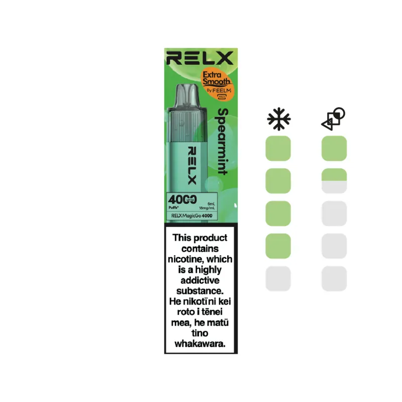 16 RELX MagicGo 4000 Spearmint - Image 1