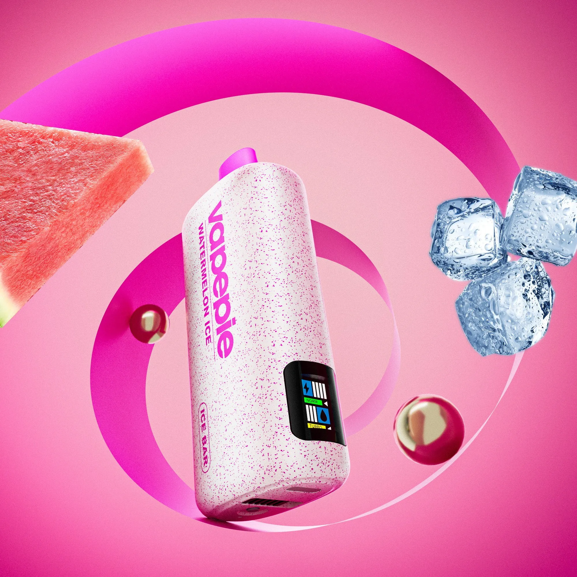 watermelon vape - Vapepie Powergo 9800 Puffs Watermelon Ice