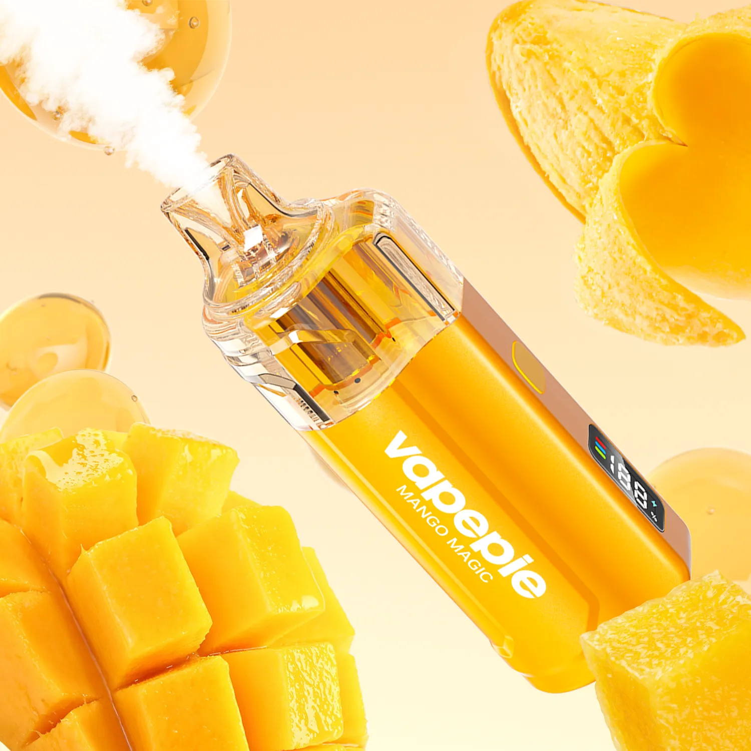 mango ice vape - Vapepie Crystal Pop 15000 Puffs Mango Magic