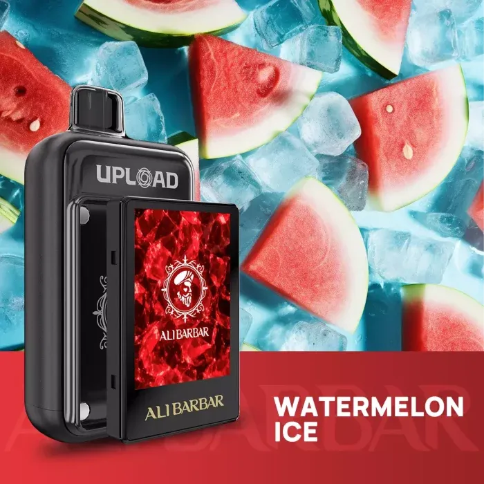 ALIBARBAR-UPLOAD-25000-PUFFS-1-7 Alibarbar Upload 25000 Puffs-Watermelon Ice - Image 1