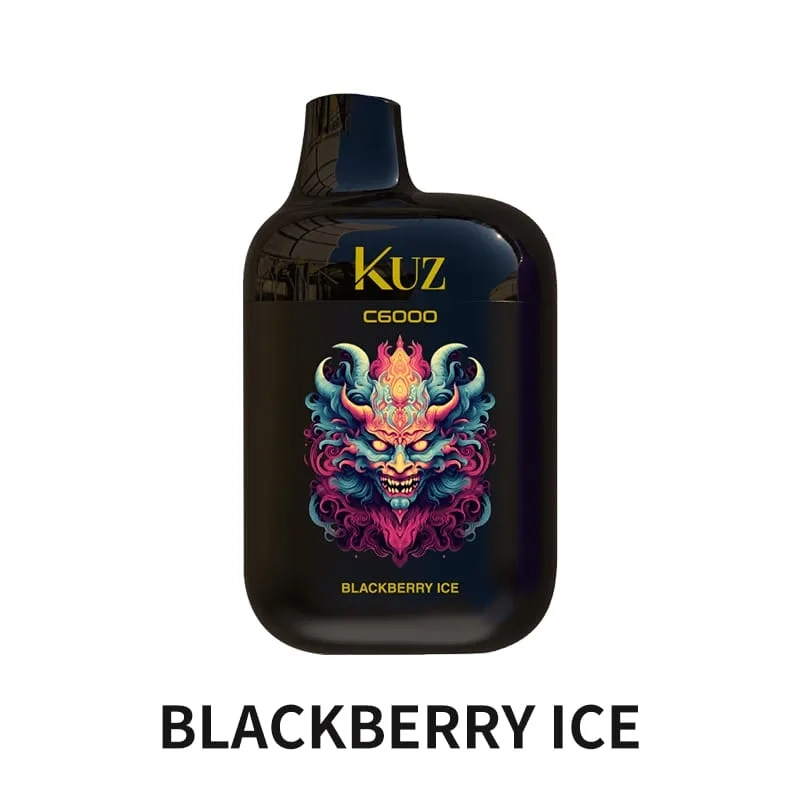 BLACKBERRY-ICE.jpg KUZ C6000 PUFFS – BLACKBERRY ICE - Image 1