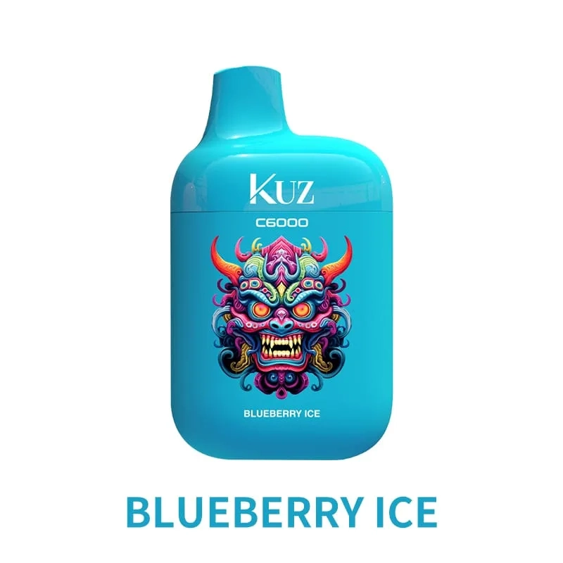 BLUEBERRY-ICE.jpg KUZ C6000 PUFFS – BLUEBERRY ICE - Image 1