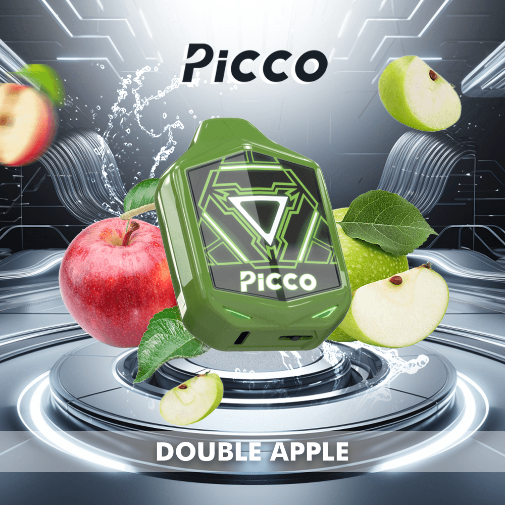 non nicotine vape - IGET BAR DOUBLE APPLE 3500 Puffs Disposable Vape