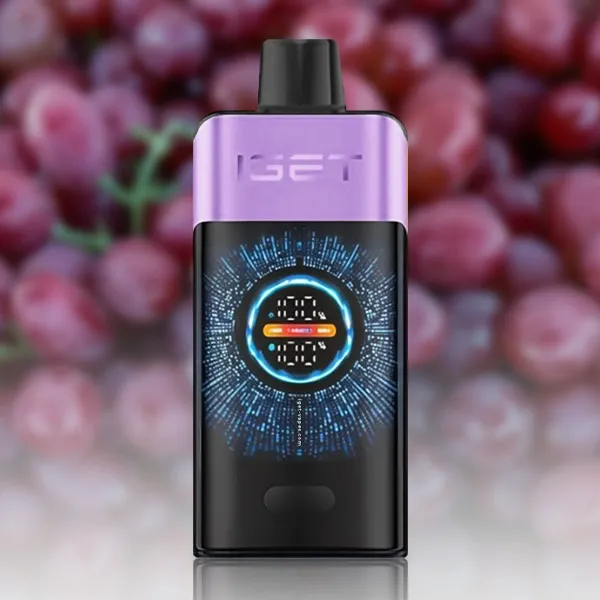 IGET One Grape Ice 3 pack disposable vape