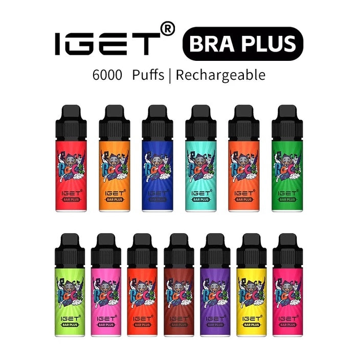 Igetbarpluskit2 IGET Bar Plus Kit and Refills-Wholesale-10pack - Image 1