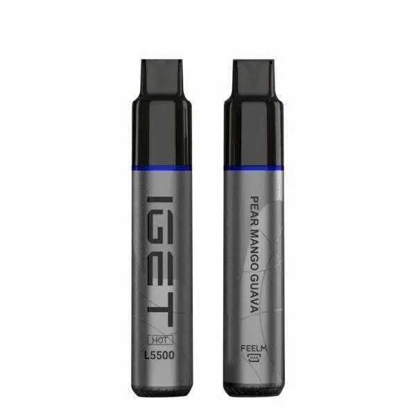 iget bar pros - IGET HOT 5500 Puffs Pear Mango guava