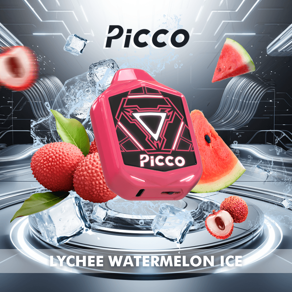 Lychee-Watermelon-Ice Picco Voom 7000 Puffs - Lychee Watermelon Ice - Image 1