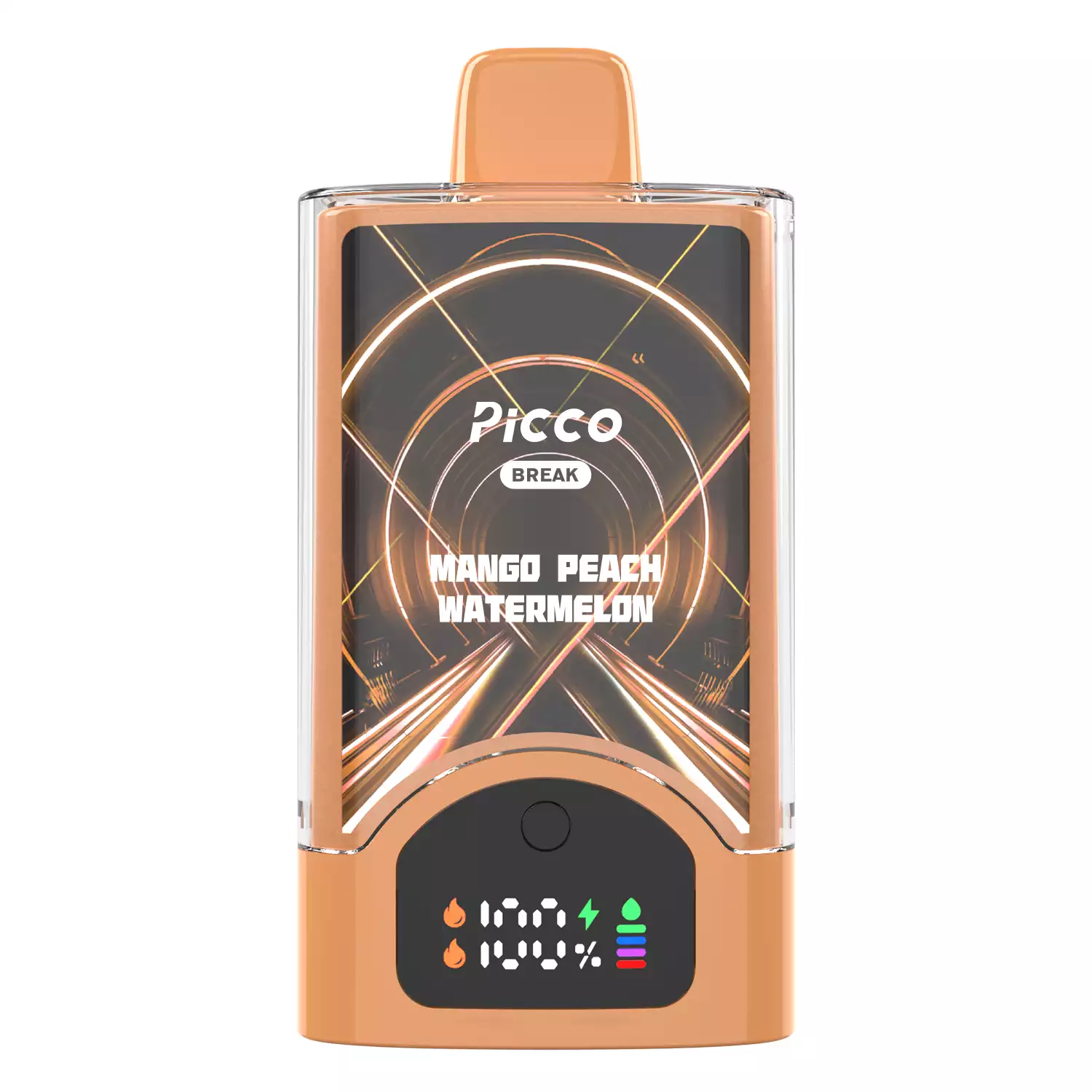 Picco-Break-30000-Puffs-Mango-Peach-watermelon Picco Break 30000 Puffs – Mango Peach watermelon - Image 1