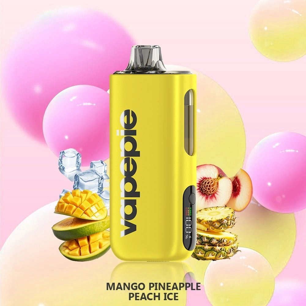 mango ice vape - Vapepie Max 40000 Puffs – Mango Pineapple Peach Ice