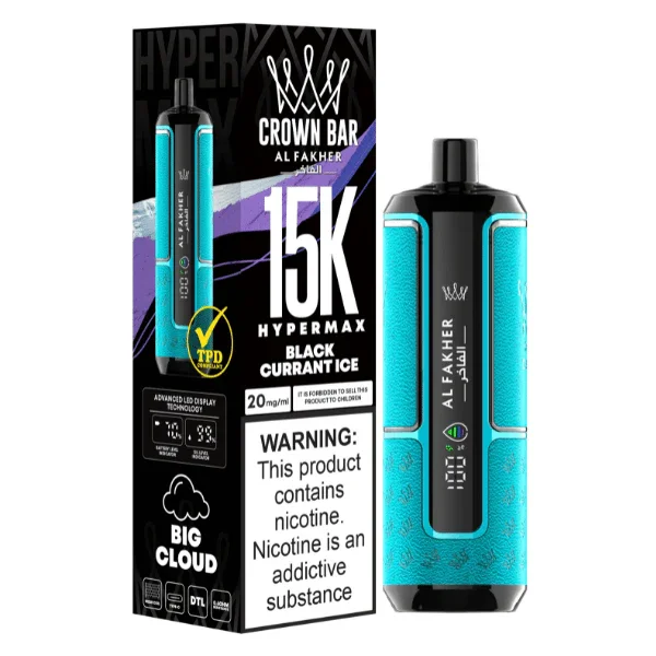 al-fakher-hypermax-15k-puffs-disposable-vape Al Fakher Crown Bar 15000 -5 packs or more - Image 1