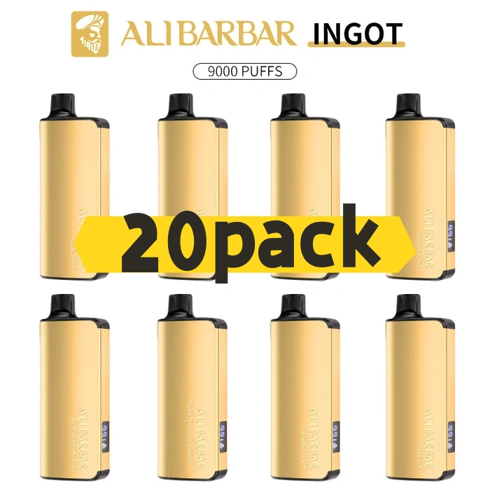 7 Hidden Truths the Cloud Industry Hopes You Never Notice About What You Inhale 5 vaping exposed - Alibarbar Ingot 9000 puffs 20 pack Multiple flavours