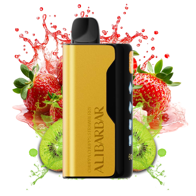 Alibarbar Ice Adjust 12000 5 Alibarbar Ice Adjust Strawberry Kiwi