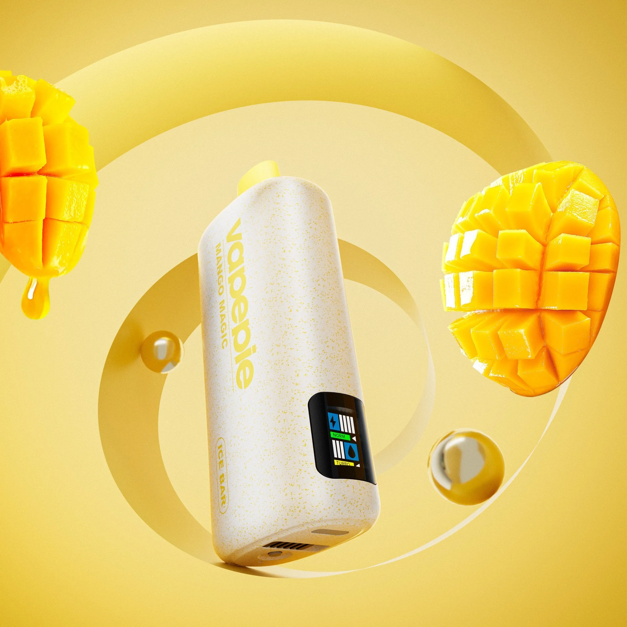 alibaba vape - Vapepie Powergo 9800 Mango Magic disposable vape