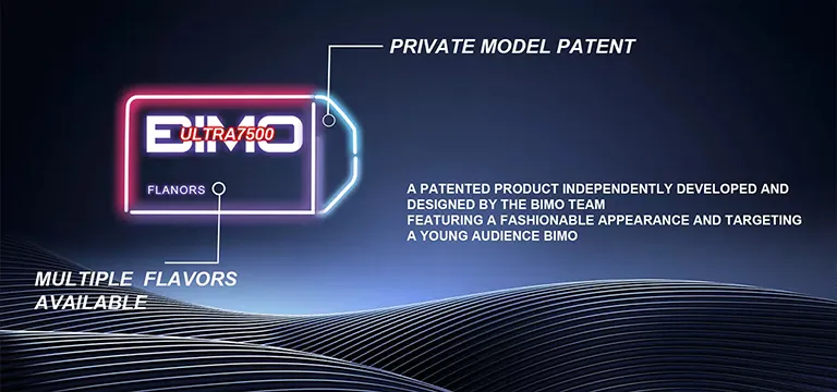 bimo ultra 7500 puffs details 2