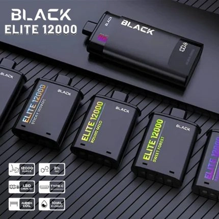 black-elite-v2-prefilled-vape Black Elite V2 Prefilled Pod Vape Kit-Philippines Wholesale - Image 1