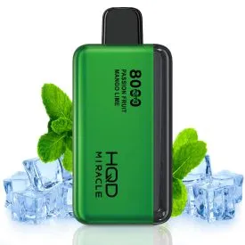 hqd-miracle-8000-puffs-ice-mint HQD Miracle 8000 Puffs – Ice Mint 5%
