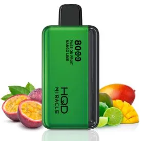 hqd-miracle-8000-puffs-passion-f iget one - Expert Guide and Review