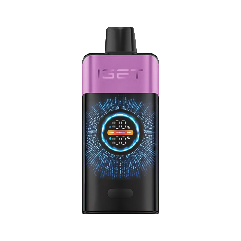vapes perth - IGET One grape disposable 3-pack