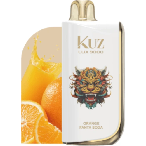 kuz-0114-074745-508067 KUZ LUX 9000 Puffs – ORANGE FANTA SODA - Image 1