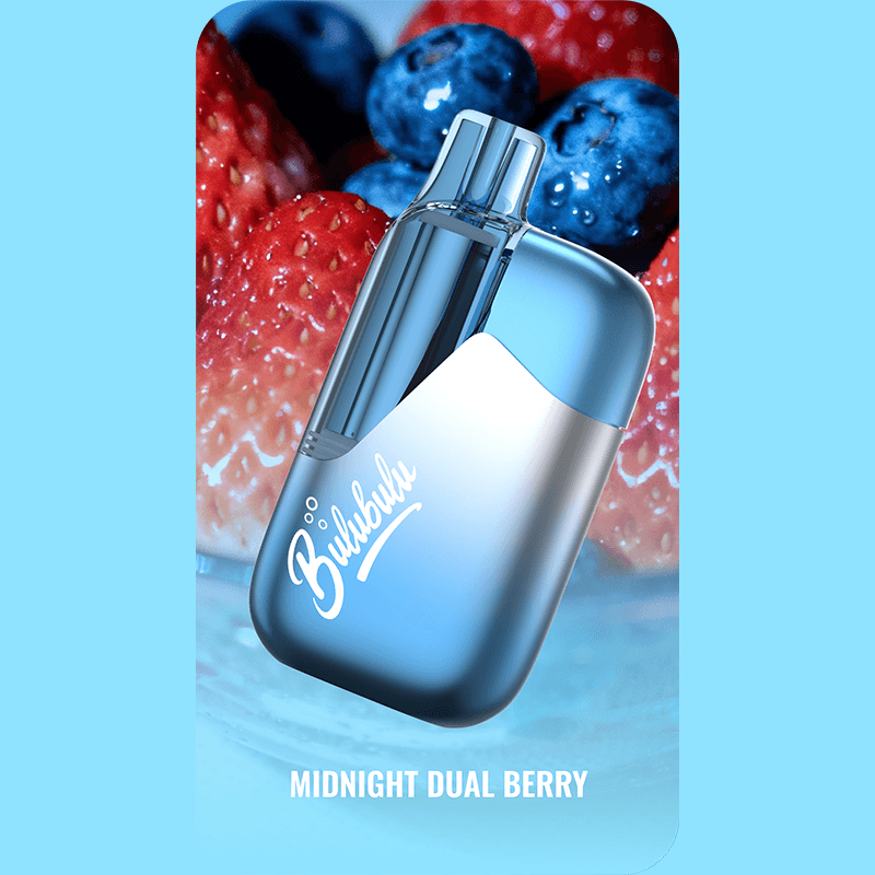 bars plus device showing transparent e-liquid window and LED indicators