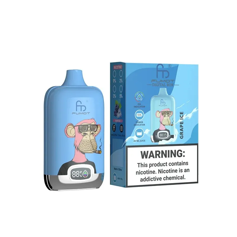 Fumot Digital Box 12000 Puff - Grape Ice
