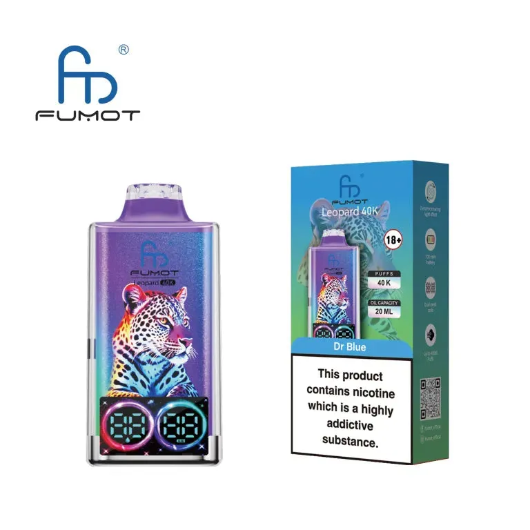 ivape Fumot Leopard Dr Blue LED display
