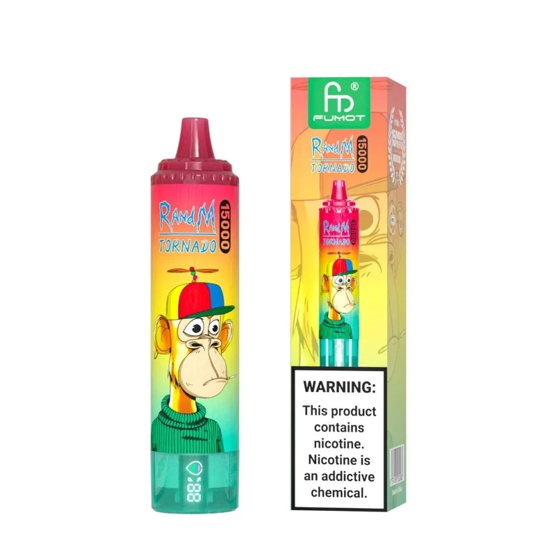 melbourne vapes Fumot Tornado 15k strawberry kiwi