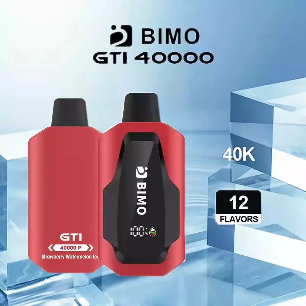 BIMO GTI 40K Puffs Strawberry Watermelon Ice vape