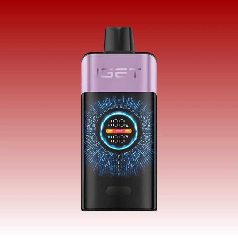 IGET One raspberry grape ice all iget bar flavours