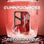 Graphic showing safety features of a premium bar vape