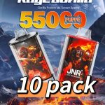 JNR Rage Grilla 55000 Puffs 10 Packs (Ship from oversea)